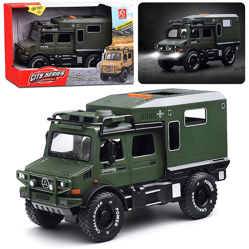 Машина "Armored car" (свет, звук) в коробке