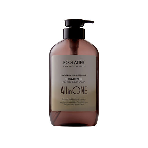 Ecolatier All IN ONE Шампунь д/всех типов волос 600мл с дозат.