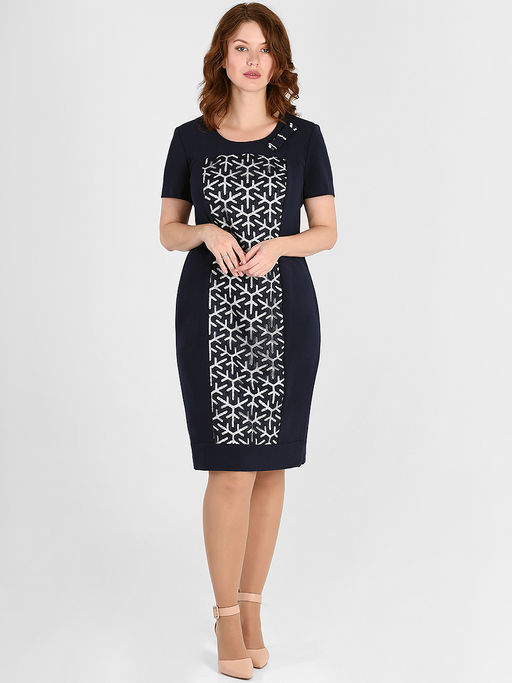 ЭЛЬЗА 1021.1.С1 Платье+ тренч+ брошь - Almond фото 2