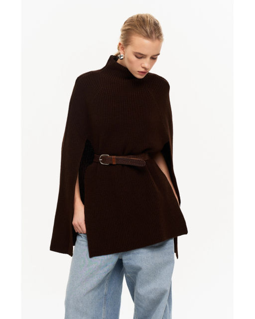 Кейп THE VERY 2439 ежевика  фото 7