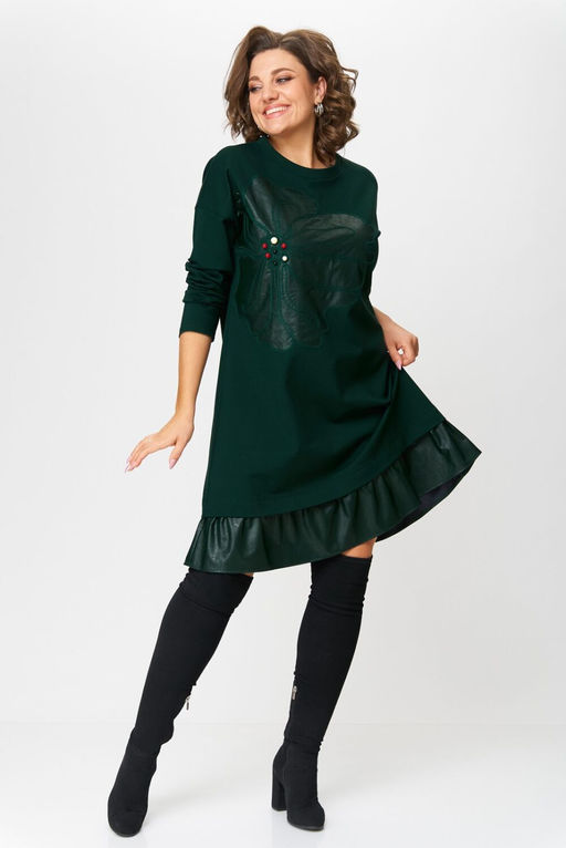 Платье INVITE 4083 черный дизайн - Mira fashion фото 58