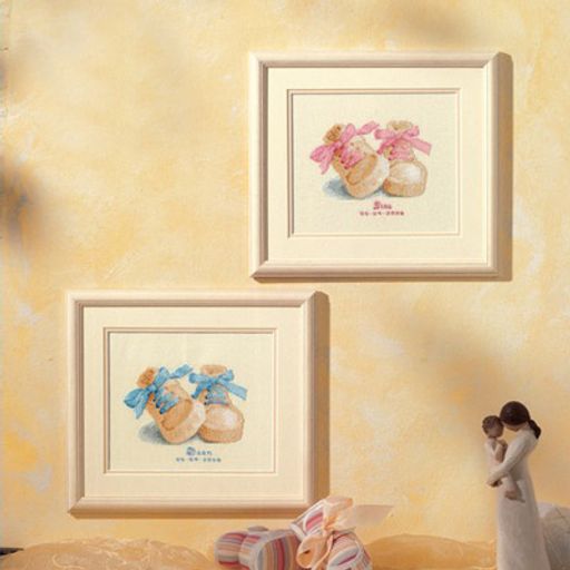 Набор для вышивания VERVACO PN-0011694 Пинетки 19 х 16 см