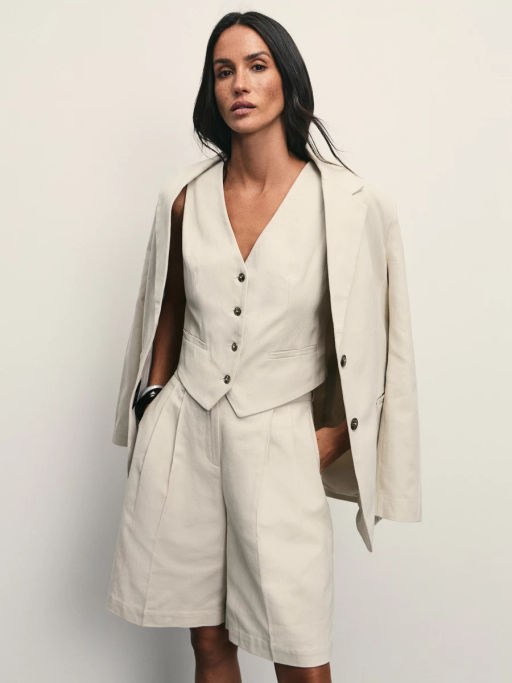 Жилет с содержанием льна / Zarina  фото 3