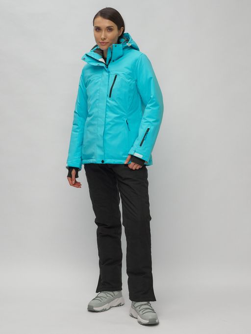 Горнолыжный костюм женский голубого цвета 0507Gl - Chunmai фото 7