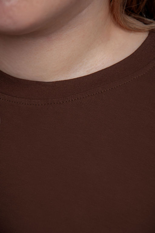 Арт.12601/4 Лонгслив женский 50-58 (5 шт) Цвет:коричневый - Калинка фото 6