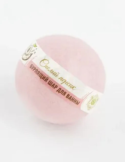 ORGANIC Secret Шар 130гр бурлящий д/ванн "Спелый персик"