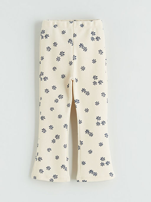 Beli Lastikli K?z ?ocuk Tayt Pantolon