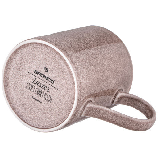 Цена за 4 шт. КРУЖКА BRONCO LUSTER 390 МЛ фото 3