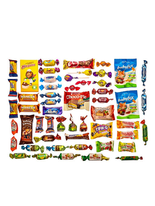 Сладкий новогодний подарок Нарядная, 1000 г