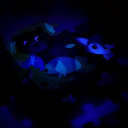 Пазл с фонариком На лесной опушке, 63 детали - Puzzle time фото 6