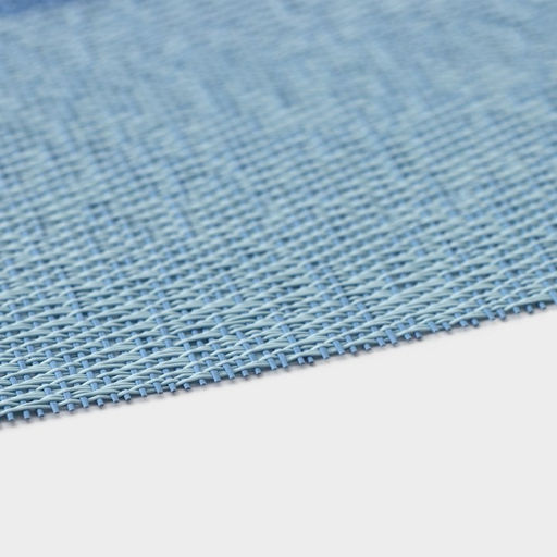 Цена за 12 шт. Салфетка сервировочная на стол «Три полосы», 45×30 см, голубая