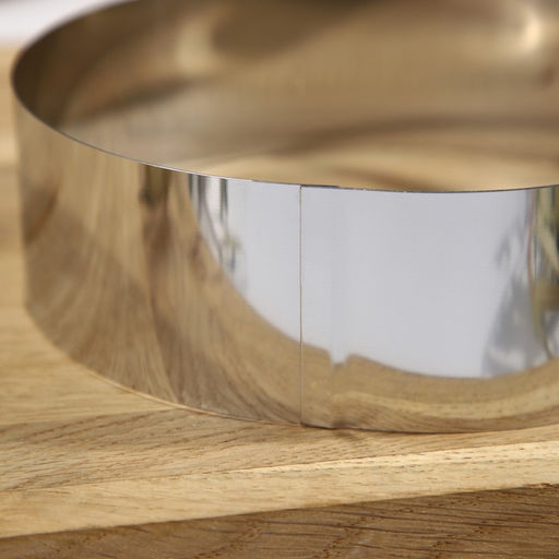 Форма для выпечки и выкладки, d=16 см, h=5 см, нержавеющая сталь