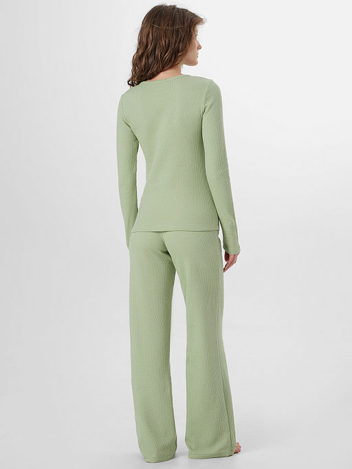 Комплект домашний женский зеленый - Mark formelle фото 2