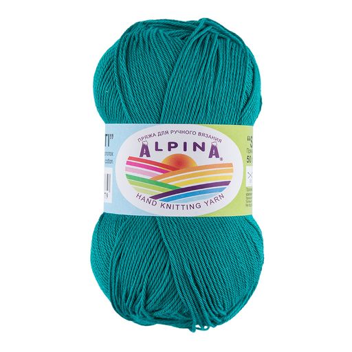 Пряжа ALPINA SATI 100% мерсеризованный хлопок 10 шт. х 50 г 170 м  10 м