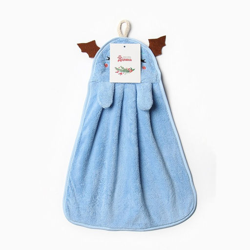 Салфетка декоративная Доляна Дракончик 25х34 см, 280 г/м2 микрофибра, 100% п/э фото 4