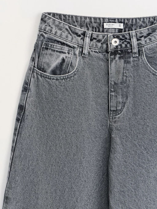 Джинсы бананы с высокой посадкой ZR2605092315-107 / Zarina