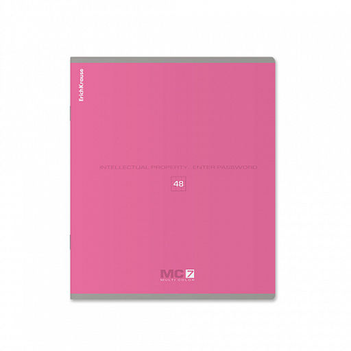 Цена за 100 шт. Тетрадь общая ученическая ErichKrause MC-7, 48 листов, линейка  фото 5