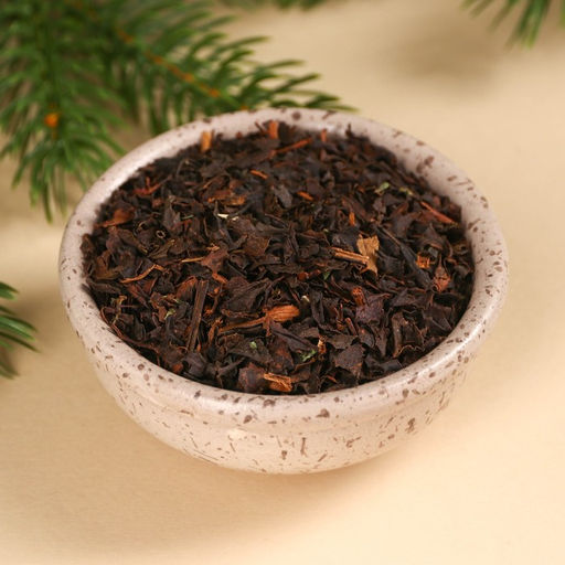 Чай чёрный С Новым годом с мятой, в коробке конфете. 100 г. - Фабрика счастья фото 8