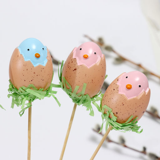 Декор на Пасху «Пасхальные птенчики» 5.5×17.5×30 см