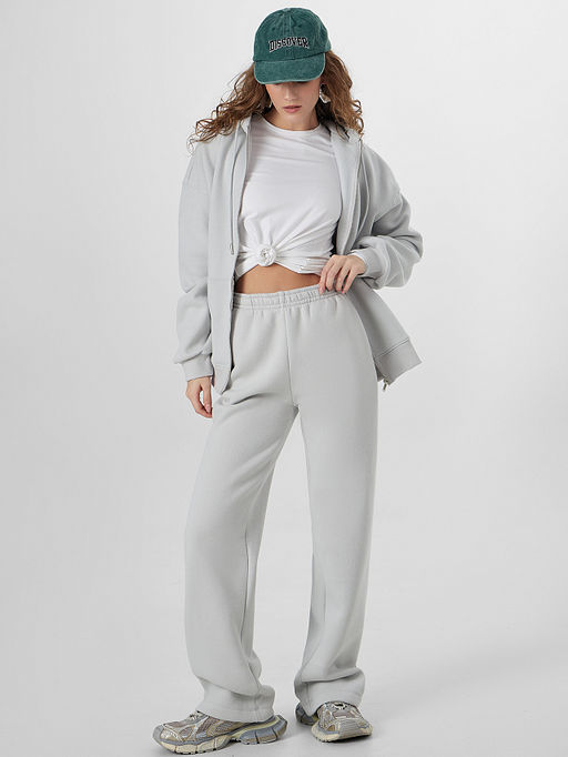 Толстовка женская серая на молнии - Mark formelle фото 7