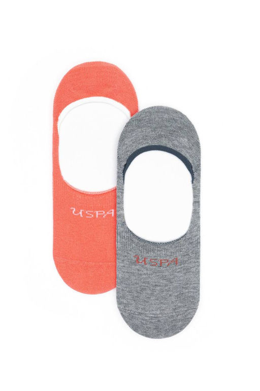 Женские носки-балерины из двух пар - U.s. polo assn фото 5