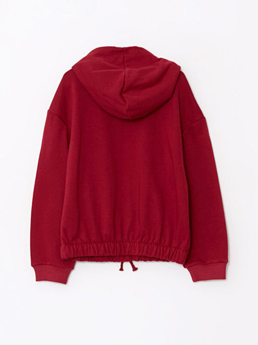 Kap??onlu Mickey Mouse Bask?l? Uzun Kollu K?z ?ocuk Sweatshirt - Waikiki фото 2