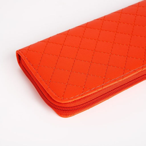 Кошелёк на молнии, цвет оранжевый - Simaland фото 3