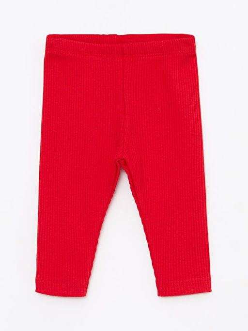 Bisiklet Yaka Uzun Kollu Nak?? Detay K?z Bebek Sweatshirt ve Tayt 2li Tak?m - Waikiki фото 3