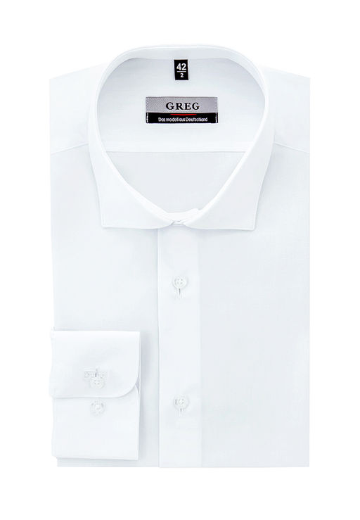 Сорочка мужская длинный рукав GREG 100/199/WHITE/Z  фото 2