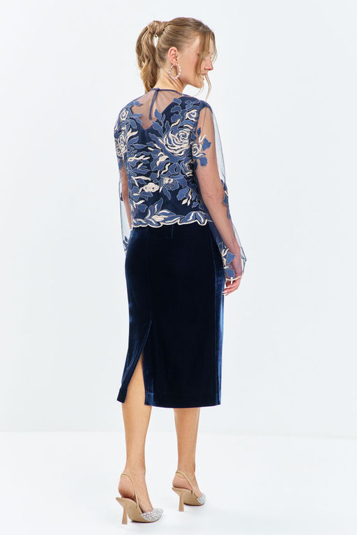 Костюм Euro Moda 660 синий