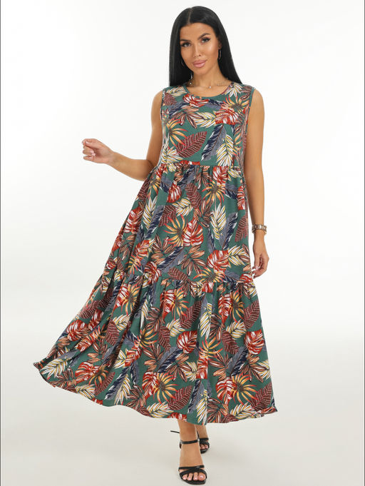 Нежность сарафан женский (хаки) - Lovetex фото 91