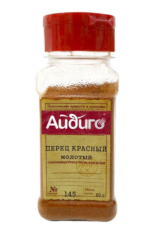 Перец красный острый в банке 60г