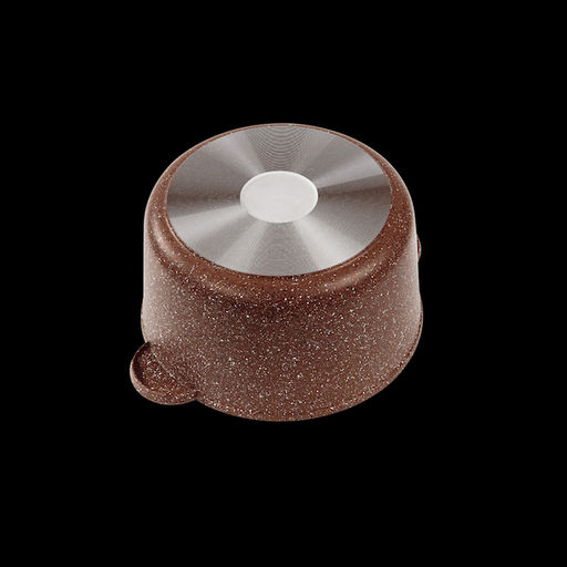 Кастрюля 3 литра, коричневая - Ярославна фото 4