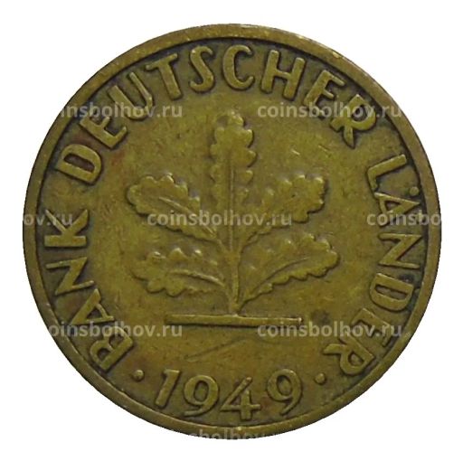 5 пфеннигов 1949 года J Германия