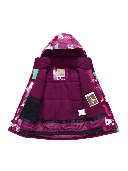 Горнолыжный костюм для девочки малинового цвета 9328M - Valianly фото 4