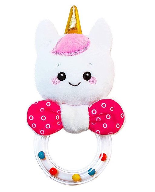 Мякиши "Игрушка-погремушка колечко. Единорог Лайк" арт.605