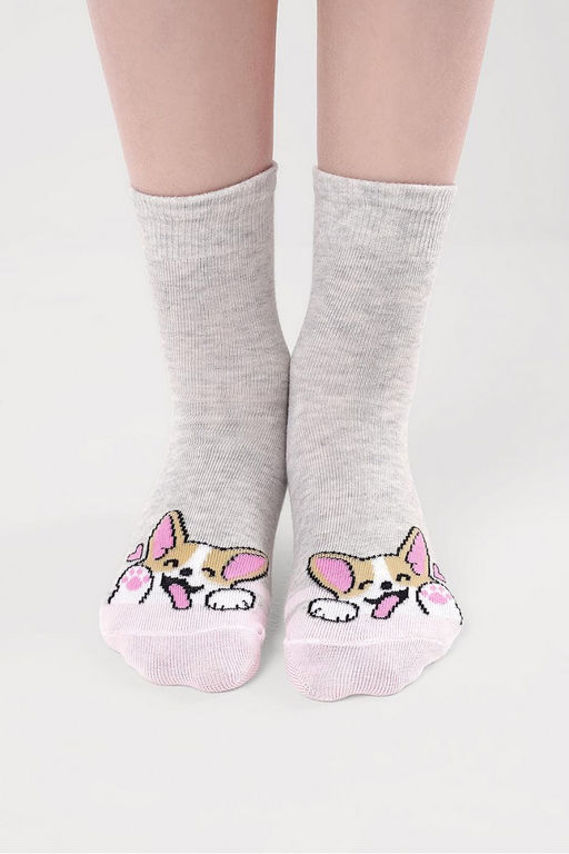 (CLE) C1580 носки дет. викенд дев. (ЧЗ)