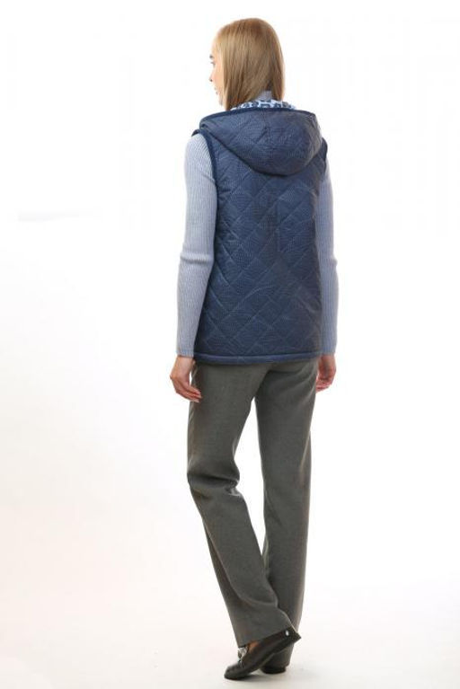 Жилет арт.1181-12 ПРАКТИК Одри (волна синяя) - Altro фото 2
