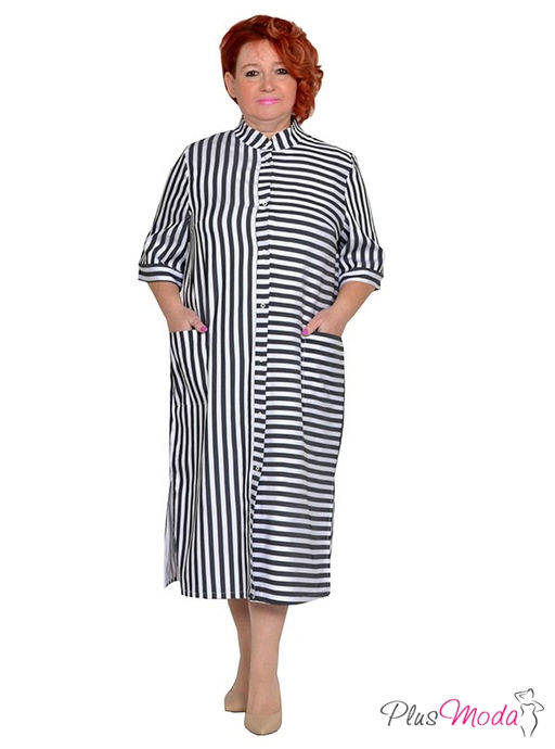 Платье Модель №1872 размеры 44-84 - Plusmoda фото 2