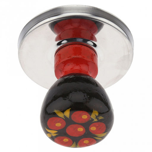 Форма для пельменей и вареников "Роспись" 6,5х6см, деревянная ручка (Россия)