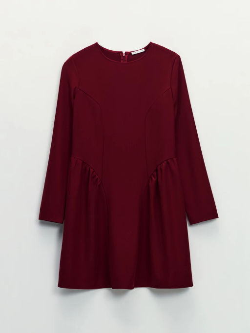 Платье мини со сборкой на бедрах / Zarina