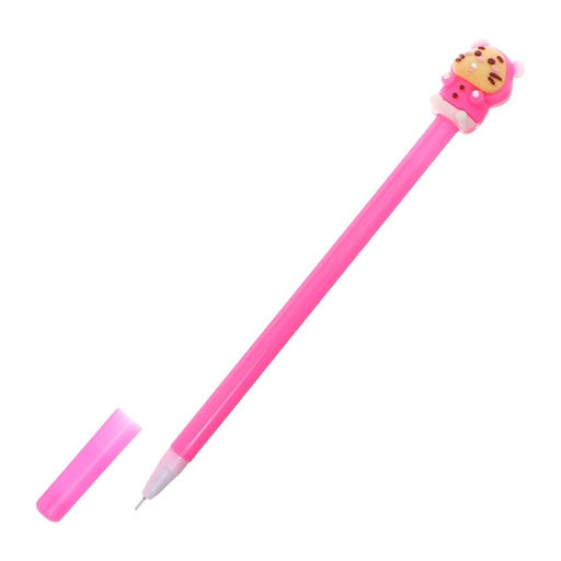 Цена за 12 шт. Ручка-прикол Calligrata «Зверушки», синий стержень, гелевая, МИКС