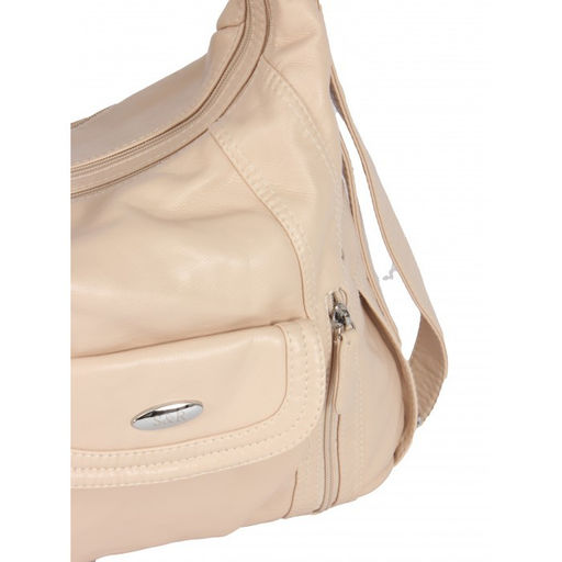 Сумка женская искусственная кожа Guecca-219 (рюкзак-change), 2отд, св.бежевый SALE 264059 - Adelia фото 4