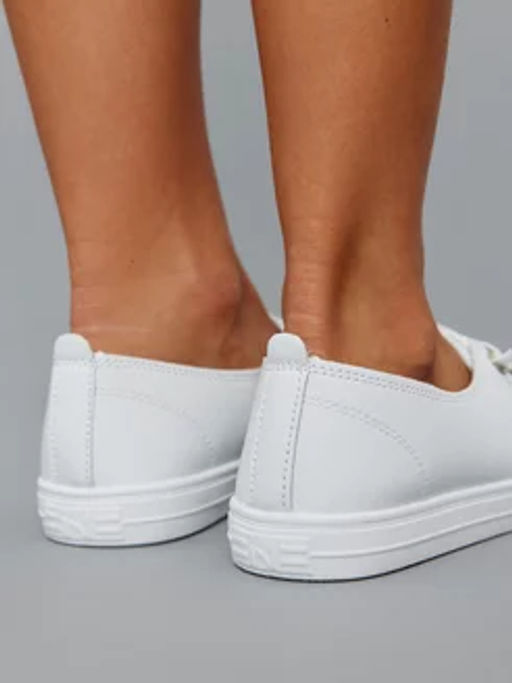 Кеды жен., белый, фурн., н/к