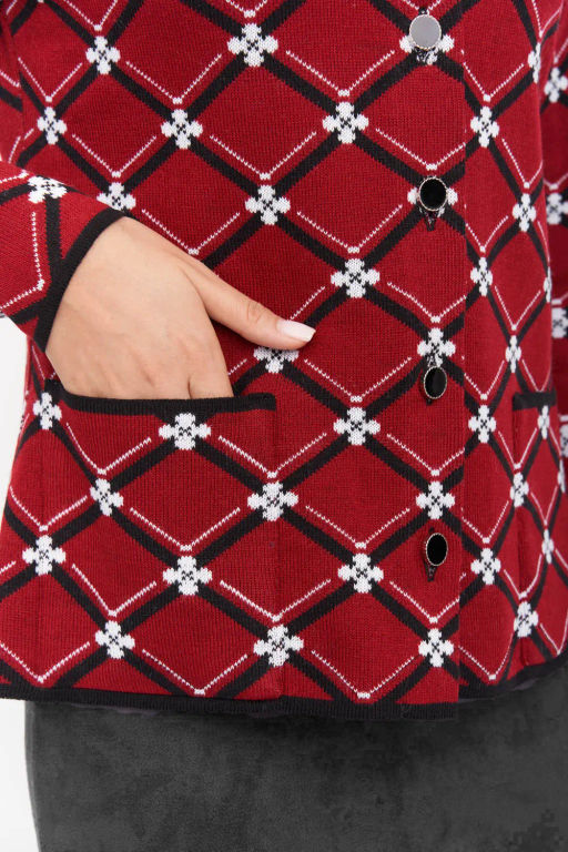 ЗЛАТА Жакет М 3171/красный