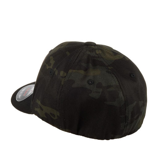 Бейсболка FLEXFIT арт. 6277VC (черный / камуфляж)