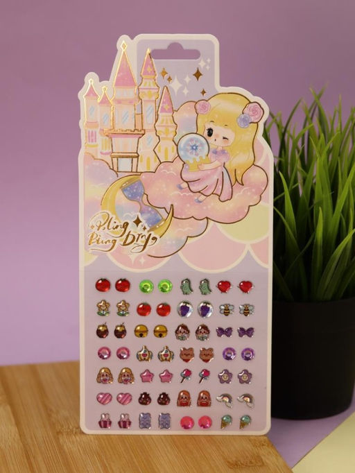 Наклейки для ушей "Princess nails" (11,5*24 см)