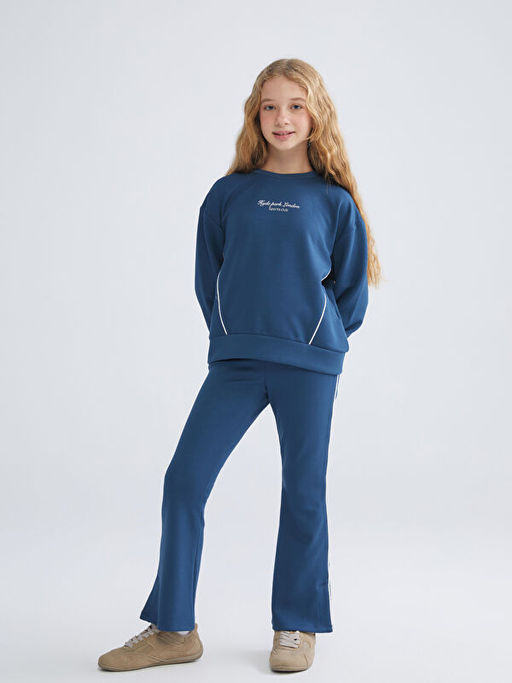 Bisiklet Yaka K?z ?ocuk Soft Touch E?ofman Tak?m