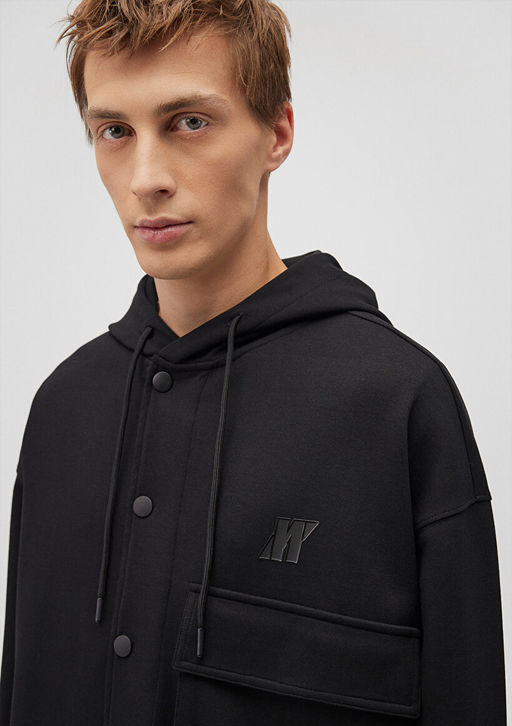 Mavi Pro Kapusonlu Siyah Sweatshirt  фото 5