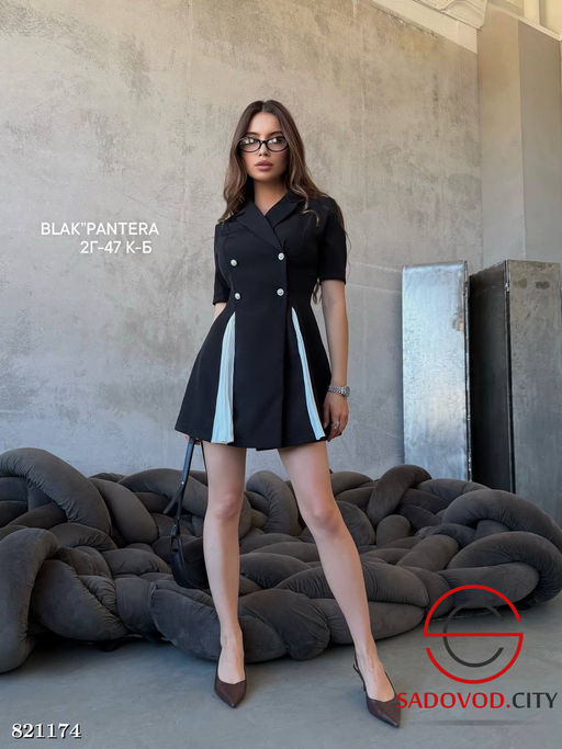 Платье-пиджак нарядный - Bruno фото 2